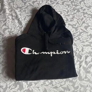 Champion Black Pullover Hoodie